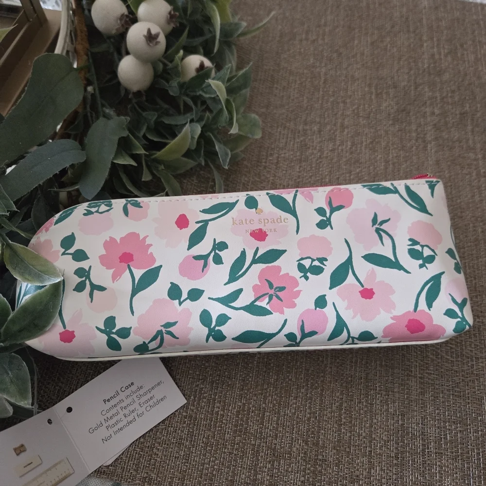 Kate Spade Floral Bag in Pink and Green